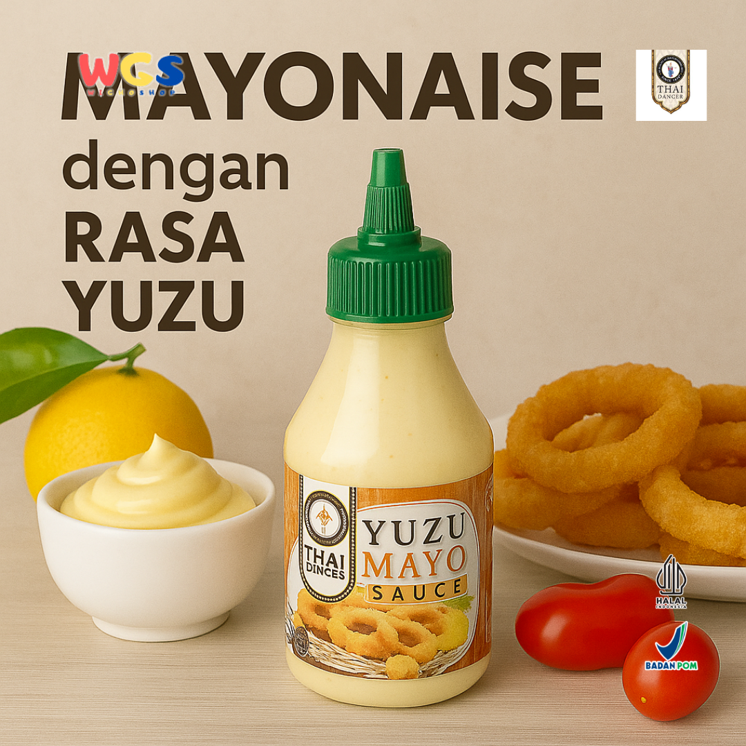 Thai Dancer Yuzu Mayo Sauce 200ml – Saus Mayones Rasa Jeruk Segar