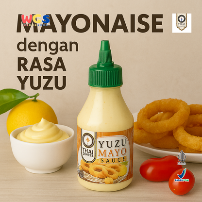 Thai Dancer Yuzu Mayo Sauce 200ml – Saus Mayones Rasa Jeruk Segar