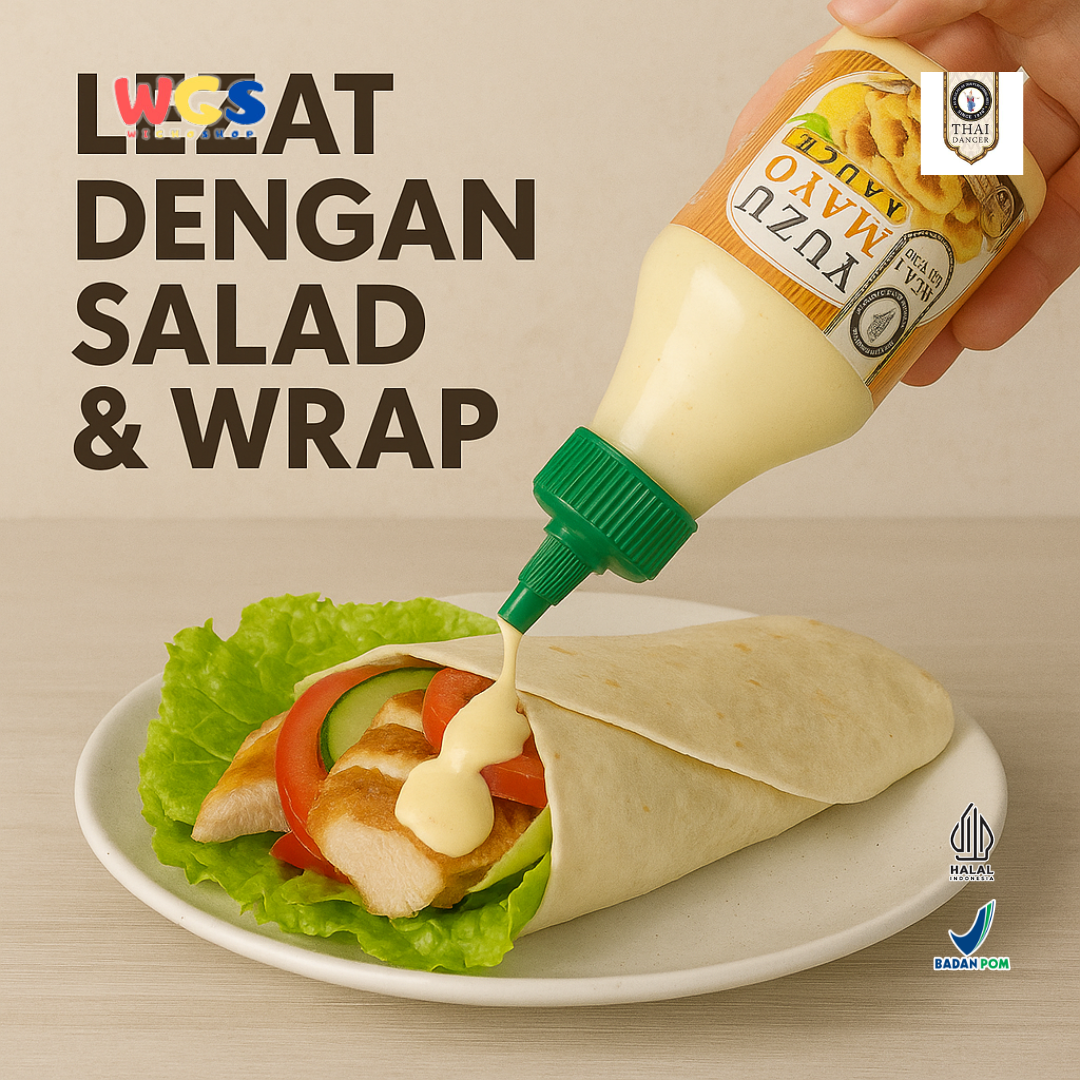 Thai Dancer Yuzu Mayo Sauce 200ml – Saus Mayones Rasa Jeruk Segar