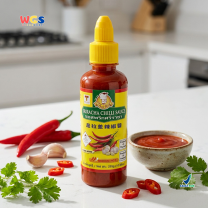 Thai Boy Sriracha Chilli Sauce 285g - Saus Sambal Sriracha Thailand Medium Hot Cocolan Masak