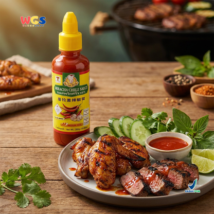 Thai Boy Sriracha Chilli Sauce 285g - Saus Sambal Sriracha Thailand Medium Hot Cocolan Masak