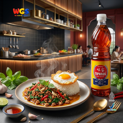 Tiparos Fish Sauce 700ml - Kecap Ikan Thailand Saus Ikan Anchovy Nam Pla Bumbu Masak Asia Halal Original