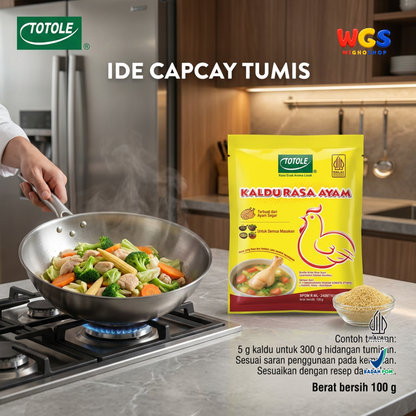 Totole Kaldu Rasa Ayam 100g - Chicken Bouillon Bumbu Penyedap Sup Tumis Nasi Goreng