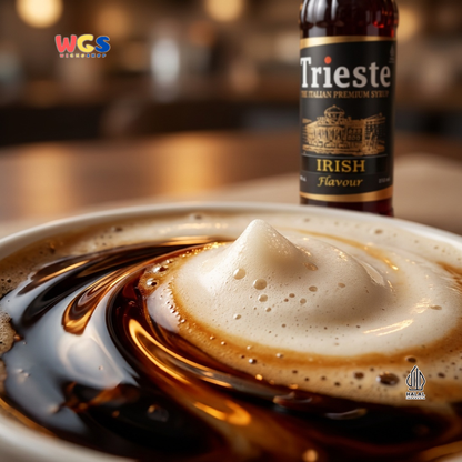 Trieste Irish Syrup Flavour 650ml - Sirup Premium Rasa Irish untuk Kopi, Latte, Mocktail dan Dessert