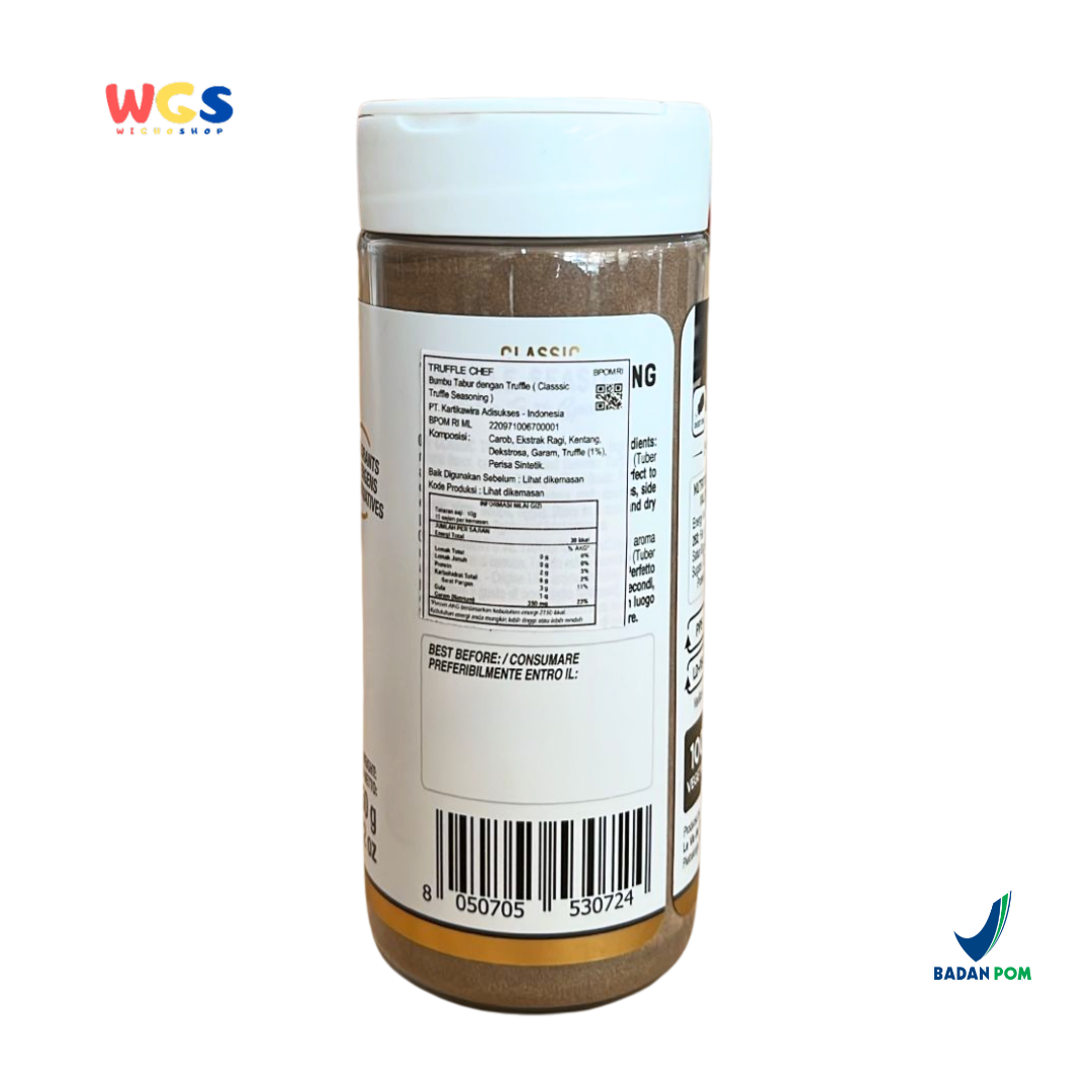 Truffle Chef Classic Truffle Seasoning 150g | Bumbu Tabur Truffle Premium Asal Italia