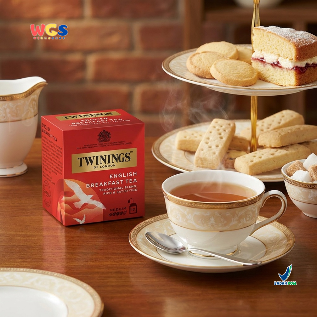 Twinings of London English Breakfast Tea Bag 20g (10x2g) - Tea Bags