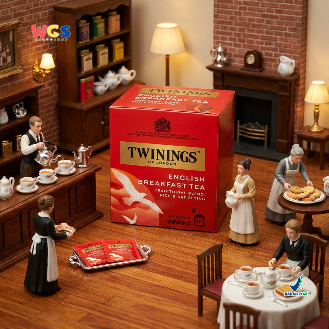 Twinings of London English Breakfast Tea Bag 20g (10x2g) - Tea Bags