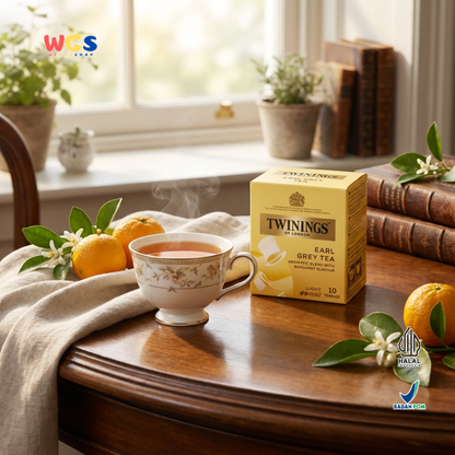 Twinings of London Earl Grey Tea Bag 20g (10 x 2g) - Enjoy the Aromatic Sensation of Bergamot Black Tea