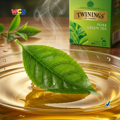 Twinings of London Pure Green Tea 20g (10 x 2g) - Green Tea Bags
