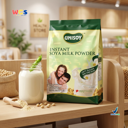 Unisoy Soya Milk Powder Low Sugar Instant 240 gr - Soy Milk Powder
