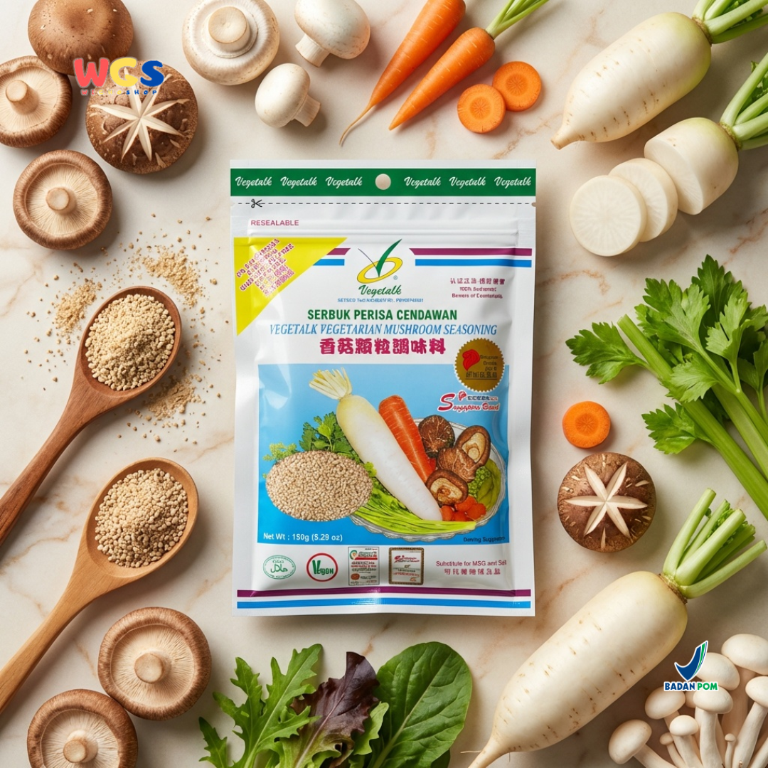 Vegetalk Vegetarian Mushroom Seasoning Mushroom Broth 150 gr