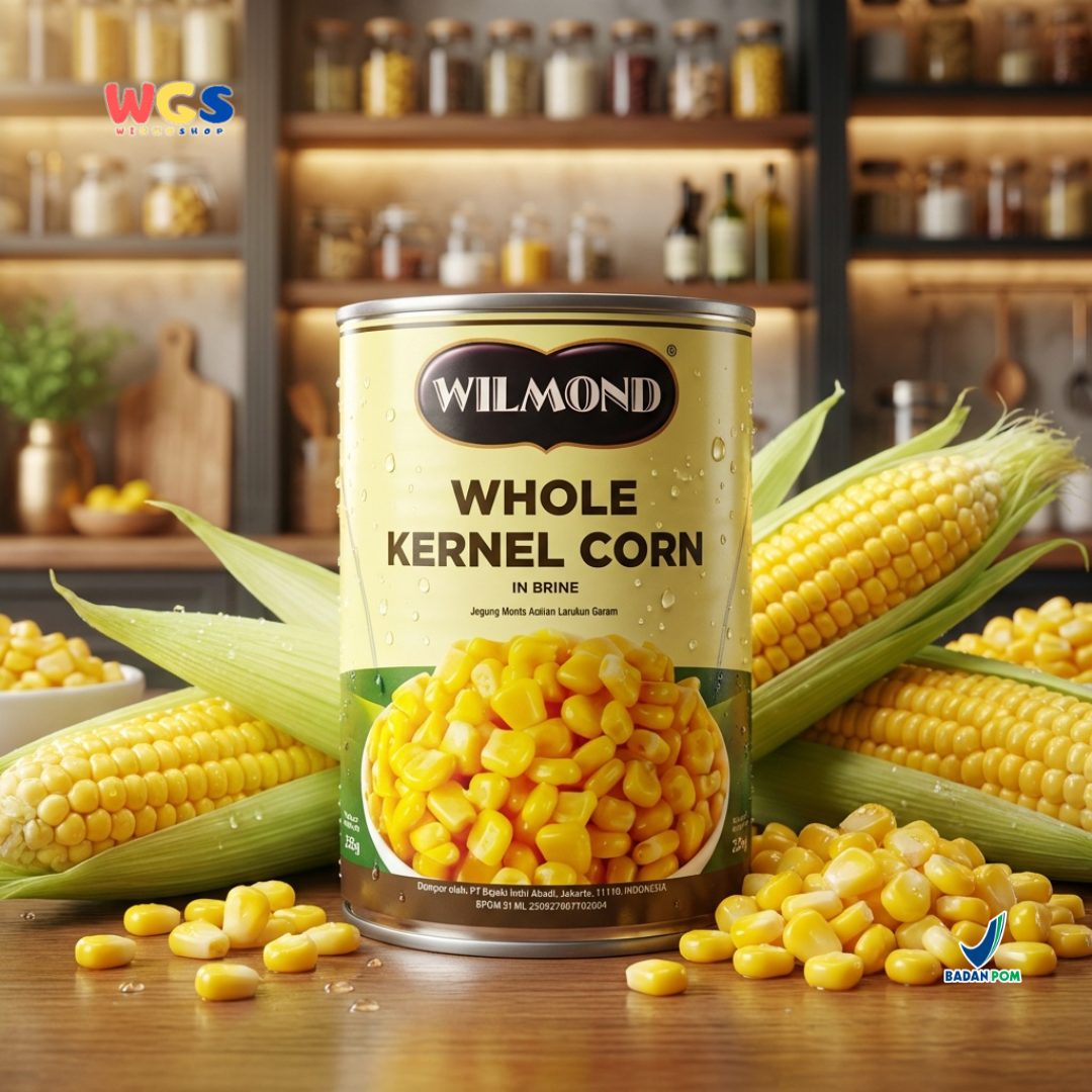 Wilmond Whole Kernel Corn Golden Sweet 425g - Canned Sweet Corn