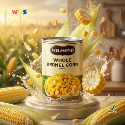 Wilmond Whole Kernel Corn Golden Sweet 425g - Canned Sweet Corn