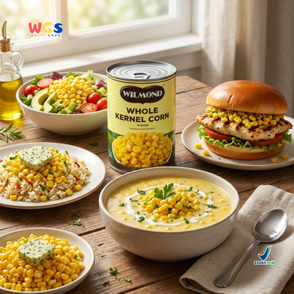 Wilmond Whole Kernel Corn Golden Sweet 425g - Canned Sweet Corn