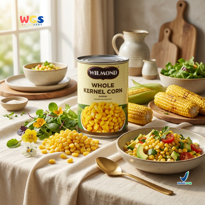 Wilmond Whole Kernel Corn Golden Sweet 425g - Canned Sweet Corn