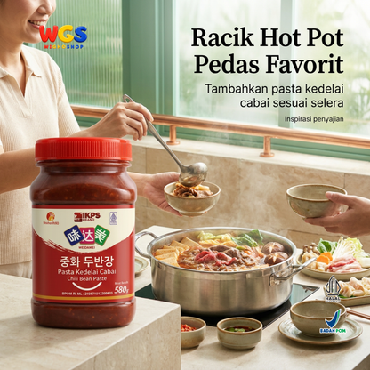 Weidamei Chili Bean Paste 580g - Pasta Kedelai Cabai Doubanjiang Bumbu Mapo Tahu Hotpot