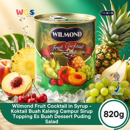 Wilmond Fruit Cocktail in Syrup 825 gr - Fruit Cocktail in Syrup