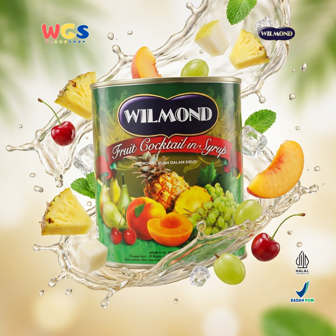 Wilmond Fruit Cocktail in Syrup 825 gr - Fruit Cocktail in Syrup