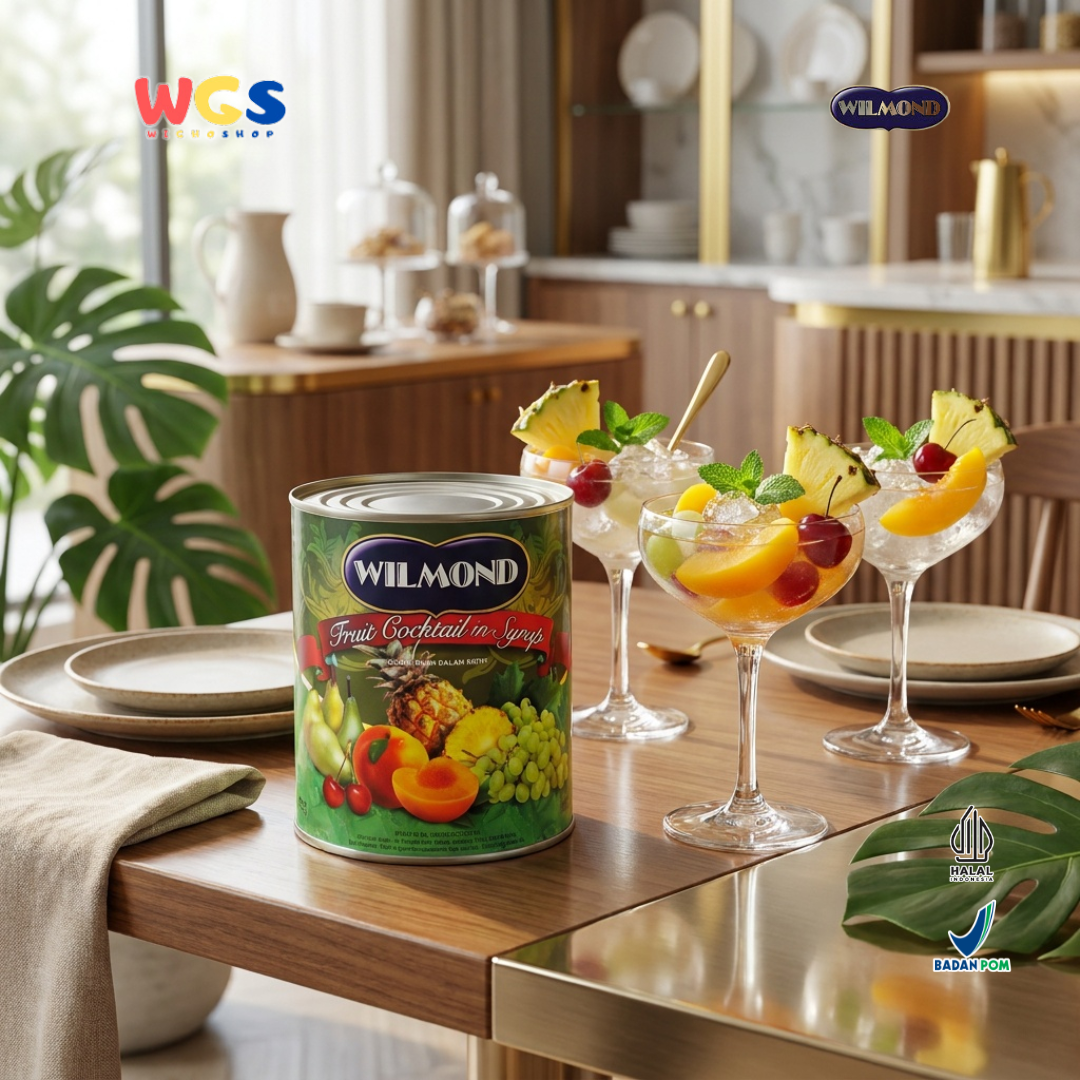Wilmond Fruit Cocktail in Syrup 825 gr - Fruit Cocktail in Syrup