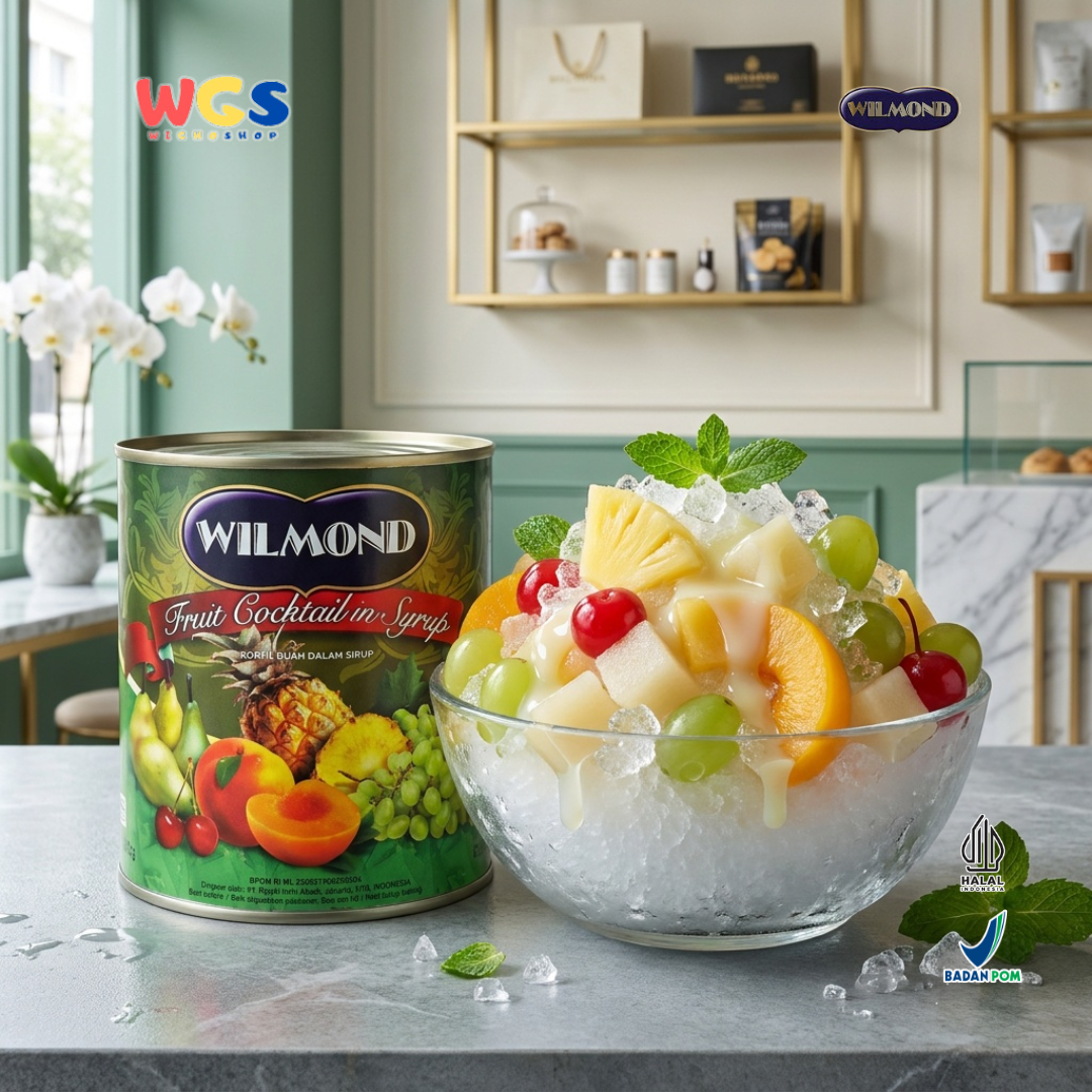 Wilmond Fruit Cocktail in Syrup 825 gr - Fruit Cocktail in Syrup