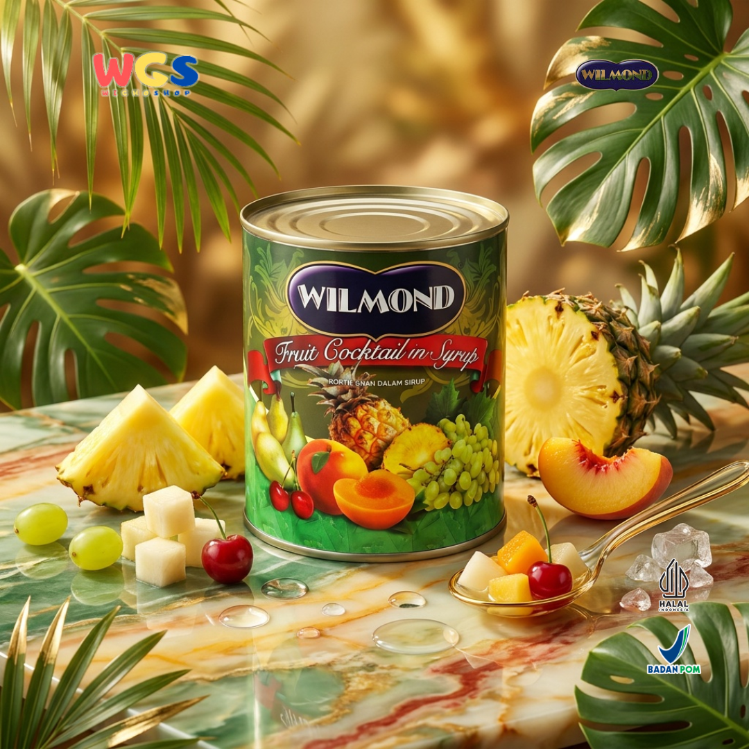 Wilmond Fruit Cocktail in Syrup 825 gr - Fruit Cocktail in Syrup