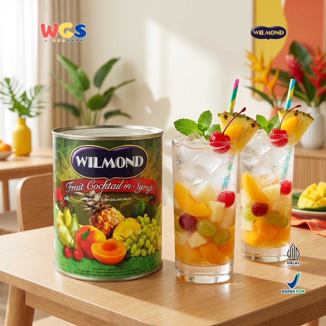 Wilmond Fruit Cocktail in Syrup 825 gr - Fruit Cocktail in Syrup