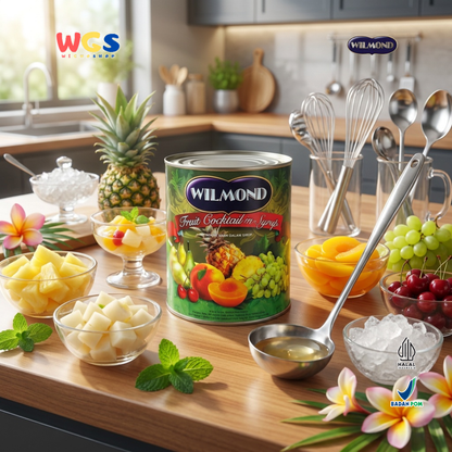 Wilmond Fruit Cocktail in Syrup 825 gr - Fruit Cocktail in Syrup
