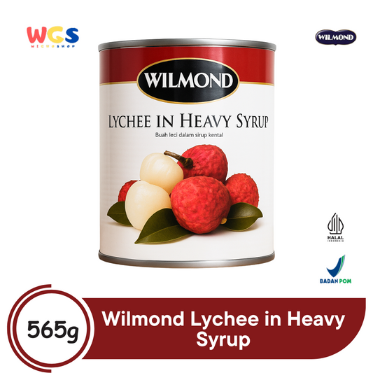 Wilmond Lychee in Heavy Syrup 565g – Buah Leci Kalengan dalam Sirup Kental Segar