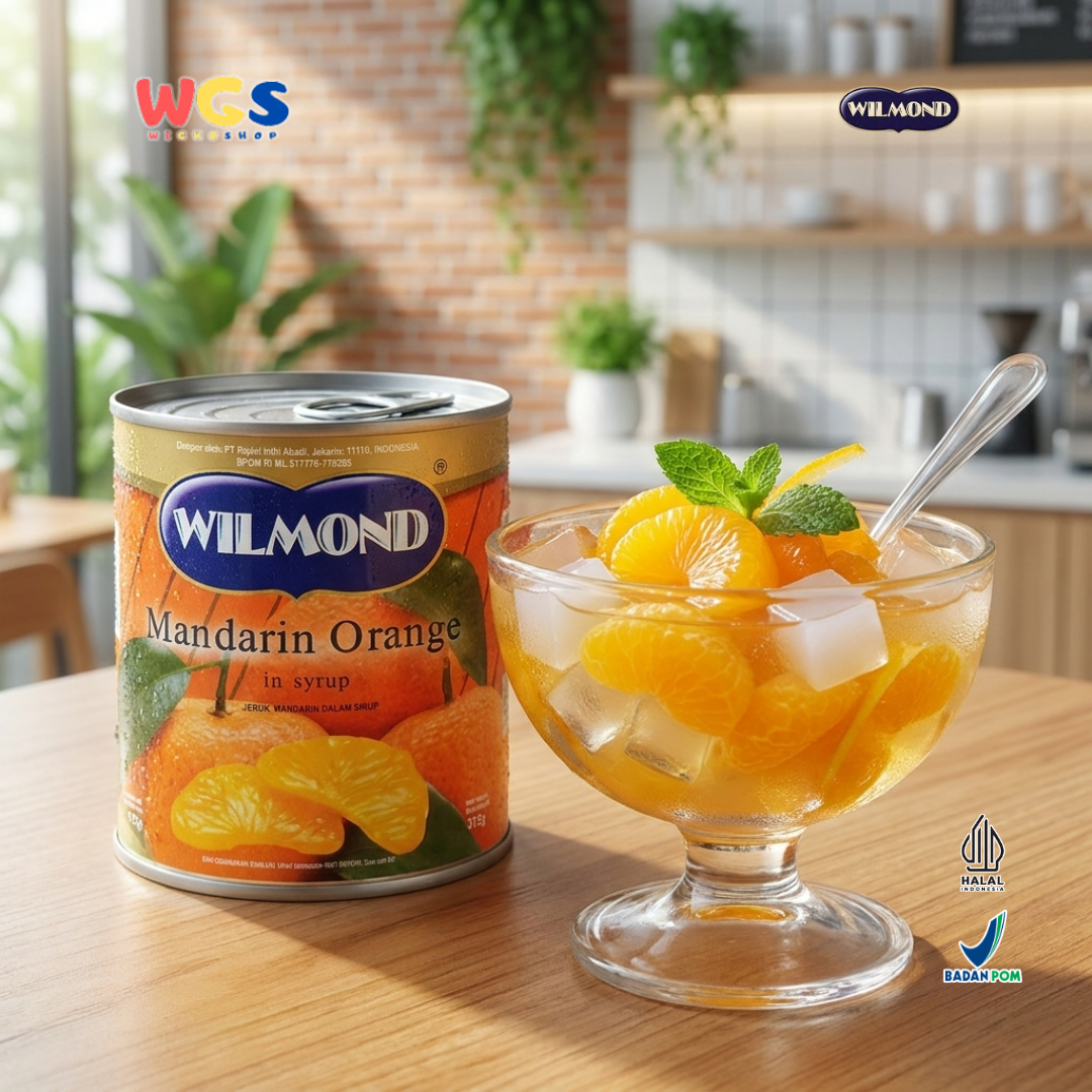 Wilmond Mandarin Orange in Syrup 312g – Sweet, Fresh, and Delicious Mandarin Oranges in Syrup