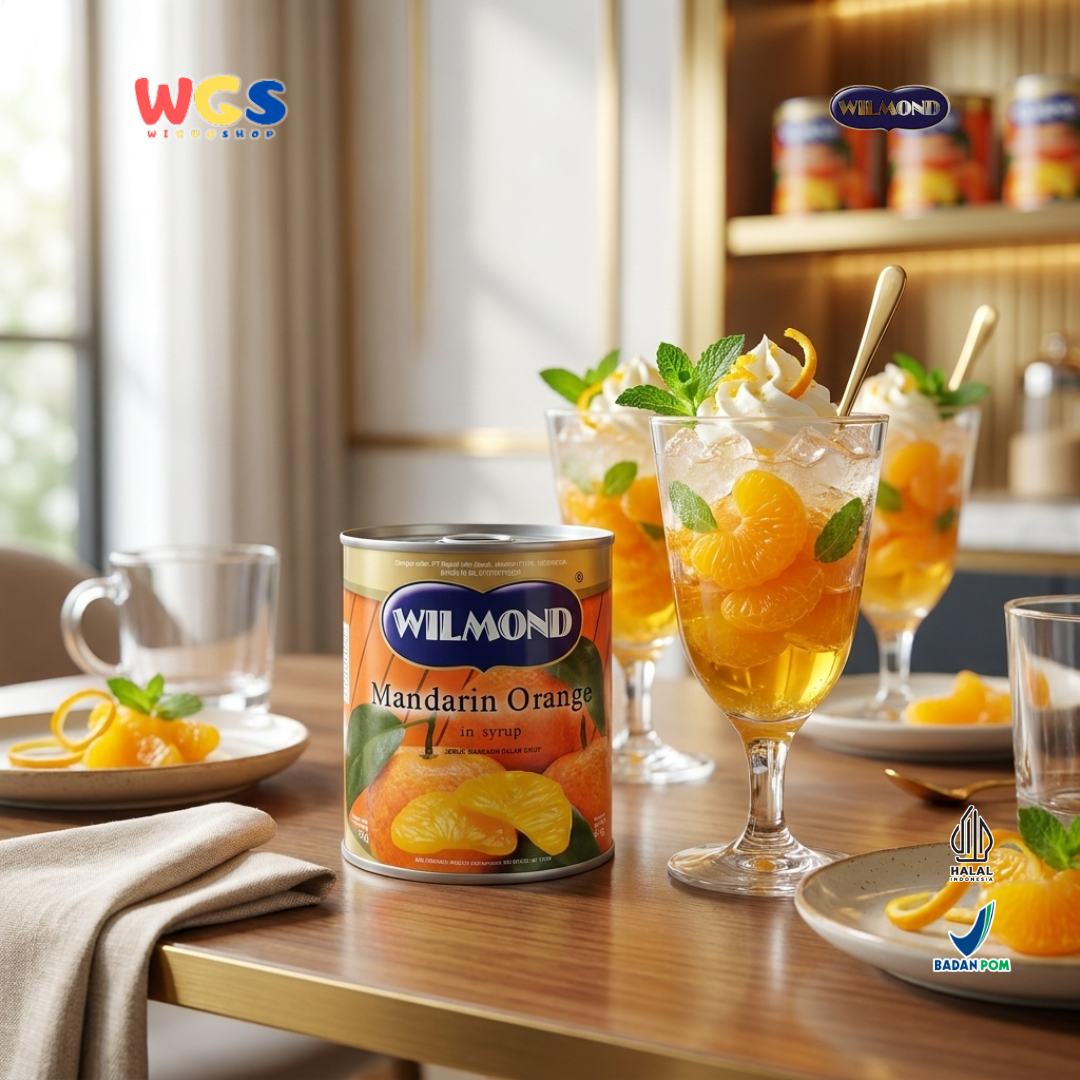 Wilmond Mandarin Orange in Syrup 312g – Sweet, Fresh, and Delicious Mandarin Oranges in Syrup