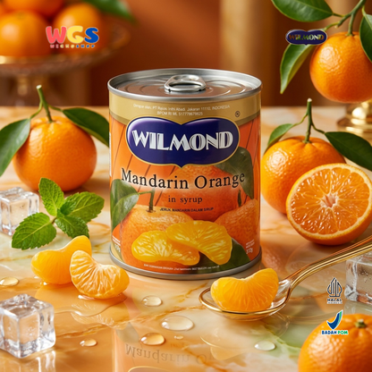 Wilmond Mandarin Orange in Syrup 312g – Sweet, Fresh, and Delicious Mandarin Oranges in Syrup
