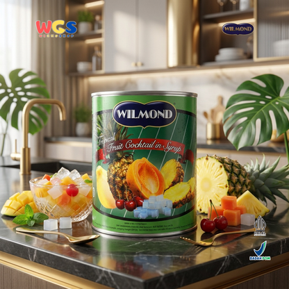 WILMOND Tropical Fruit Cocktail in Syrup Can 863g – Tropical Fruit Cocktail in Light Syrup