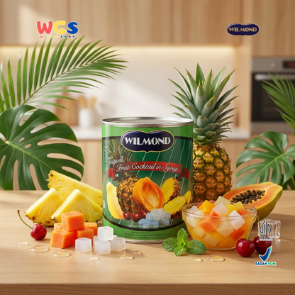 WILMOND Tropical Fruit Cocktail in Syrup Can 863g – Tropical Fruit Cocktail in Light Syrup