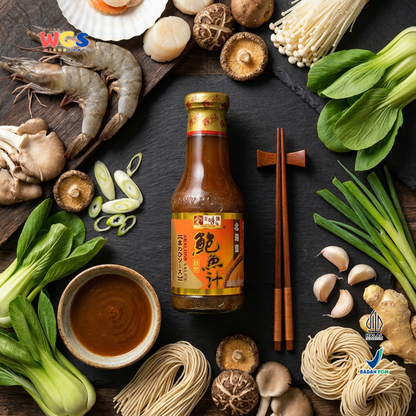 YUMMY HOUSE Abalone Sauce 380g - Saus Abalone Halal untuk Tumis, Mie, Capcay & Dimsum