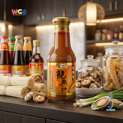 YUMMY HOUSE Abalone Sauce 380g - Saus Abalone Halal untuk Tumis, Mie, Capcay & Dimsum
