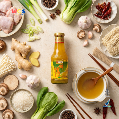 YUMMY HOUSE Chicken Stock Sauce 430g – Ready-to-Use Liquid Chicken Flavored Seasoning Sauce