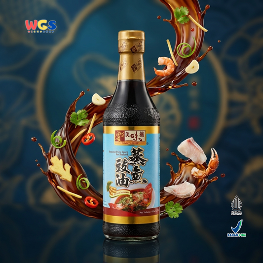 Yummy House Soy Sauce Seafood 450ml - Saus Kedelai Steam Ikan Kukus Seafood Masakan Asia Dapur Halal