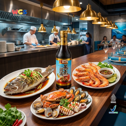 Yummy House Seasoned Soy Sauce for Seafood 450ml – Savory Soy Sauce for Seafood