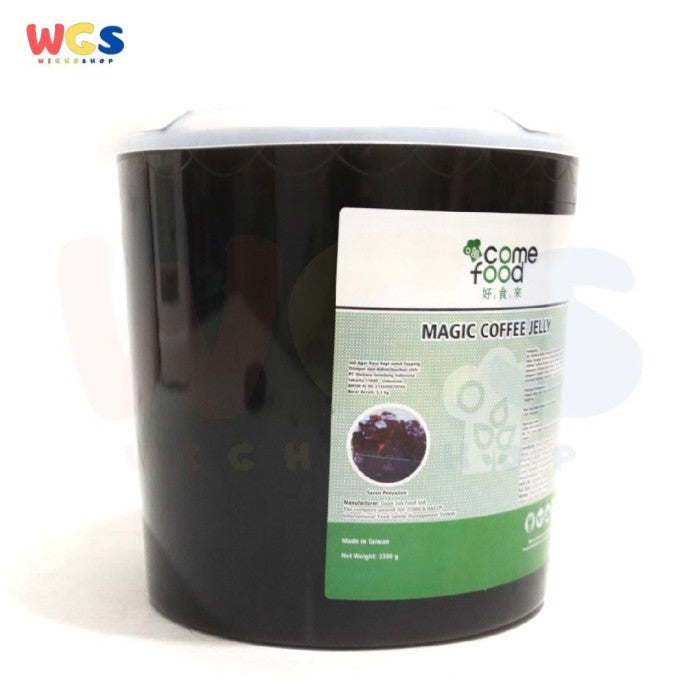 Come Food Magic Coffee Jelly Topping Bubble Tea & Boba Taiwan 3.3kg