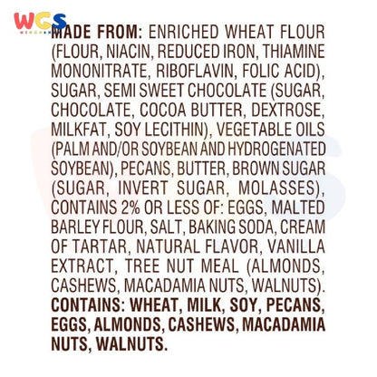 Biskuit Pepperidge Farm - Chesapeake Dark Chocolate Pecan 204 g