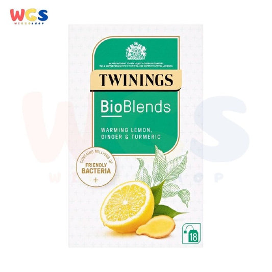 Twinings Tea BioBlends Warming Lemon Ginger & Turmeric 18s x 1.5g