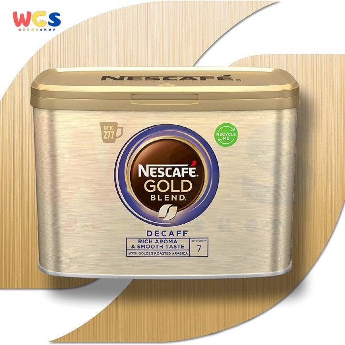 Nescafe Gold Blend Decaff Rich & Smooth Ground Coffee Tin 500g