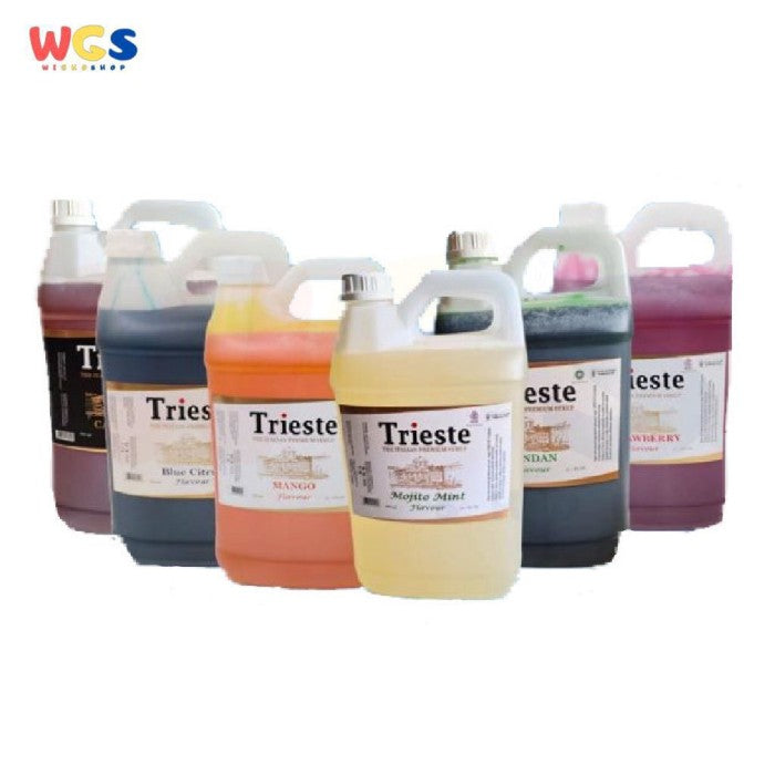 Trieste - Sirup Premium 5L - Aneka Varian Rasa