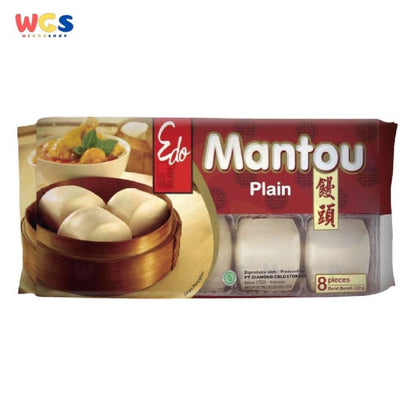Edo Mantou Plain Oriental Steamed Buns Frozen Food 8p x 40g