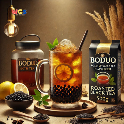 BODUO Roasted Black Tea (Flavored) 500g – Halal - BPOM dan Berkualitas Tinggi