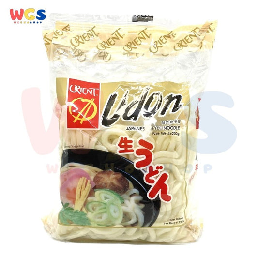 Orient Udon Noodle Japanese Style 4 x 200g - Mie Udon Jepang basah