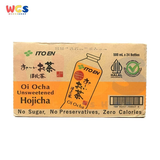 Ito En - ItoEn Unsweetened Roasted Green Tea 500 ml/Dus - Hojicha