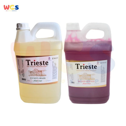 Trieste - Sirup Premium 5L - Aneka Varian Rasa