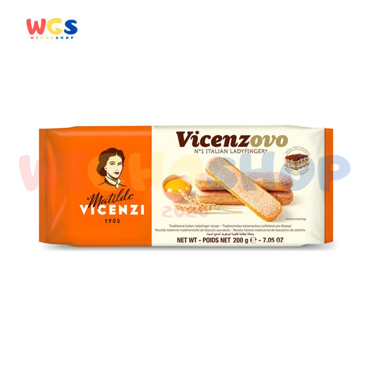 Biskuit Vicenzovo Ladyfingers 200 g - Matilde Vicenzitalian Ladyfinger