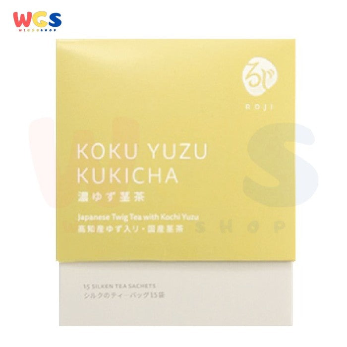 Roji Koku Yuzu Kukicha Tea - Japanese Twig Tea with Koki Yuzu / Box